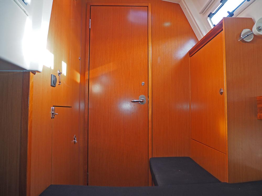 Cabine arri&egrave;re, H&eacute;bergements